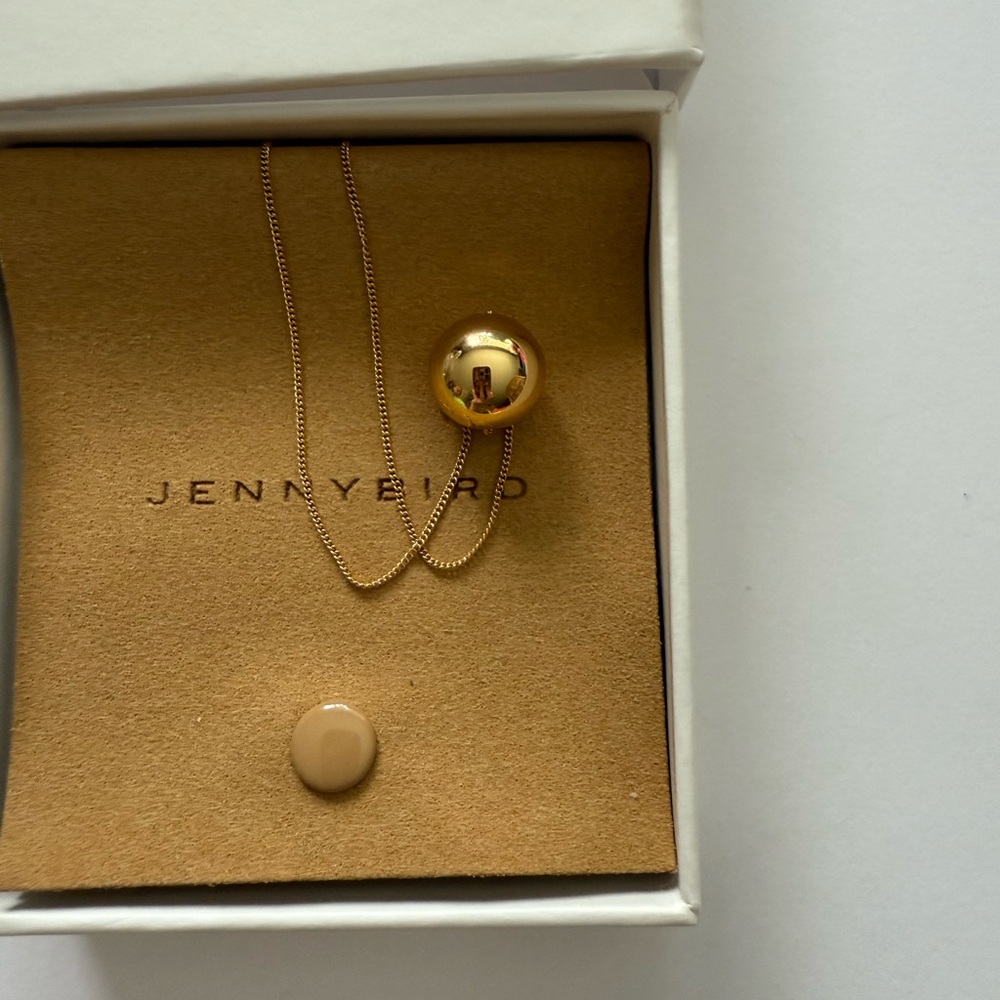 Jenny Bird Gold Pendant Necklace